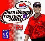 Tiger Woods PGA Tour 2000 Title Screen